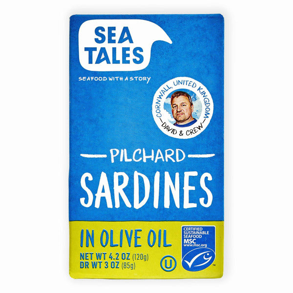 Sea Tales Wild Sardines in Extra Virgin Olive Oil