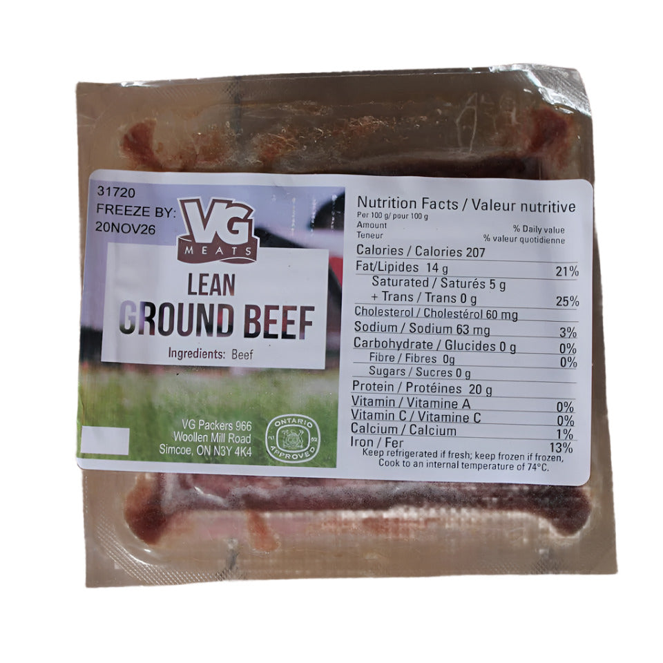 VG Meats Antibiotic-Free Extra Lean Ground Beef