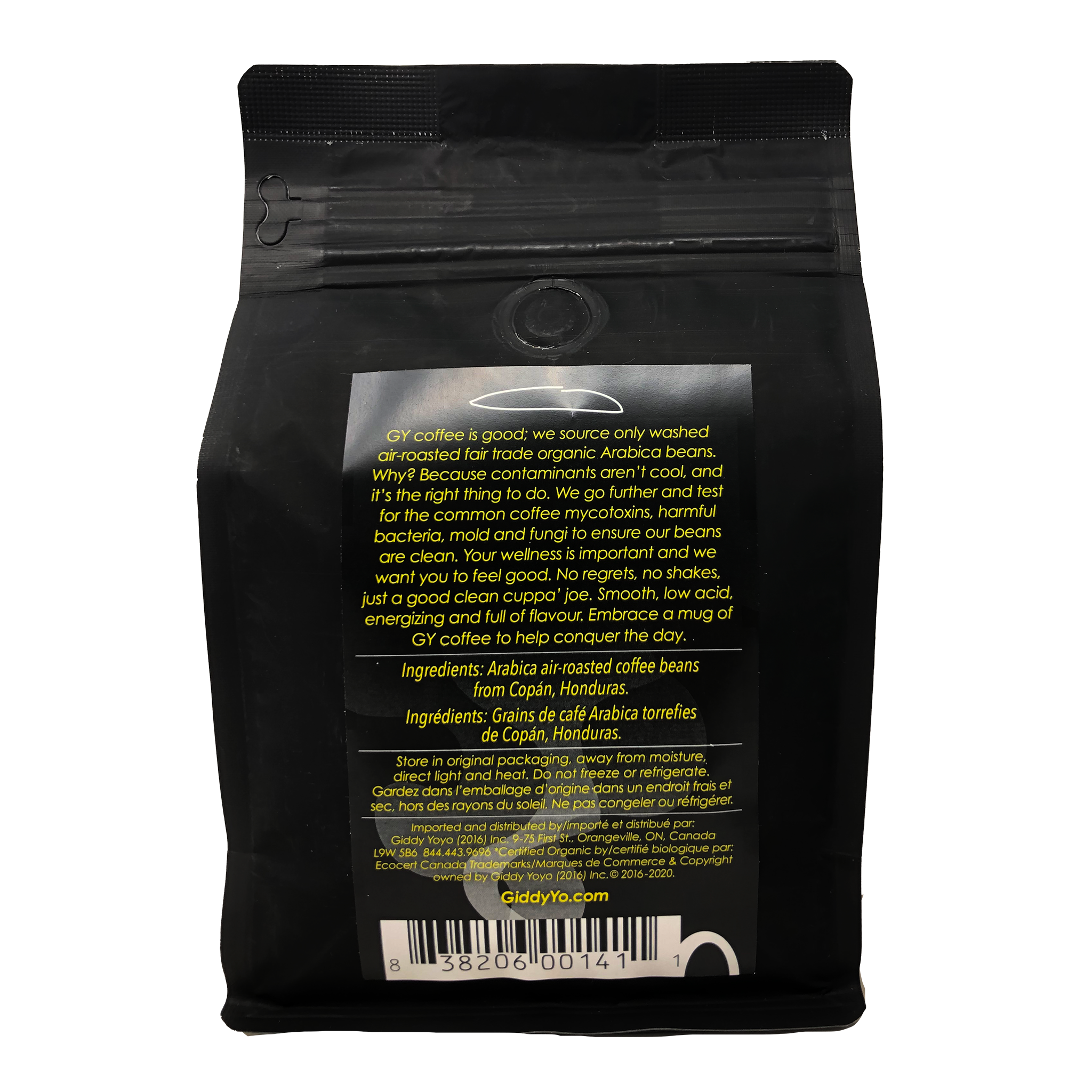 Giddy Yo Light Roast Whole Bean Coffee