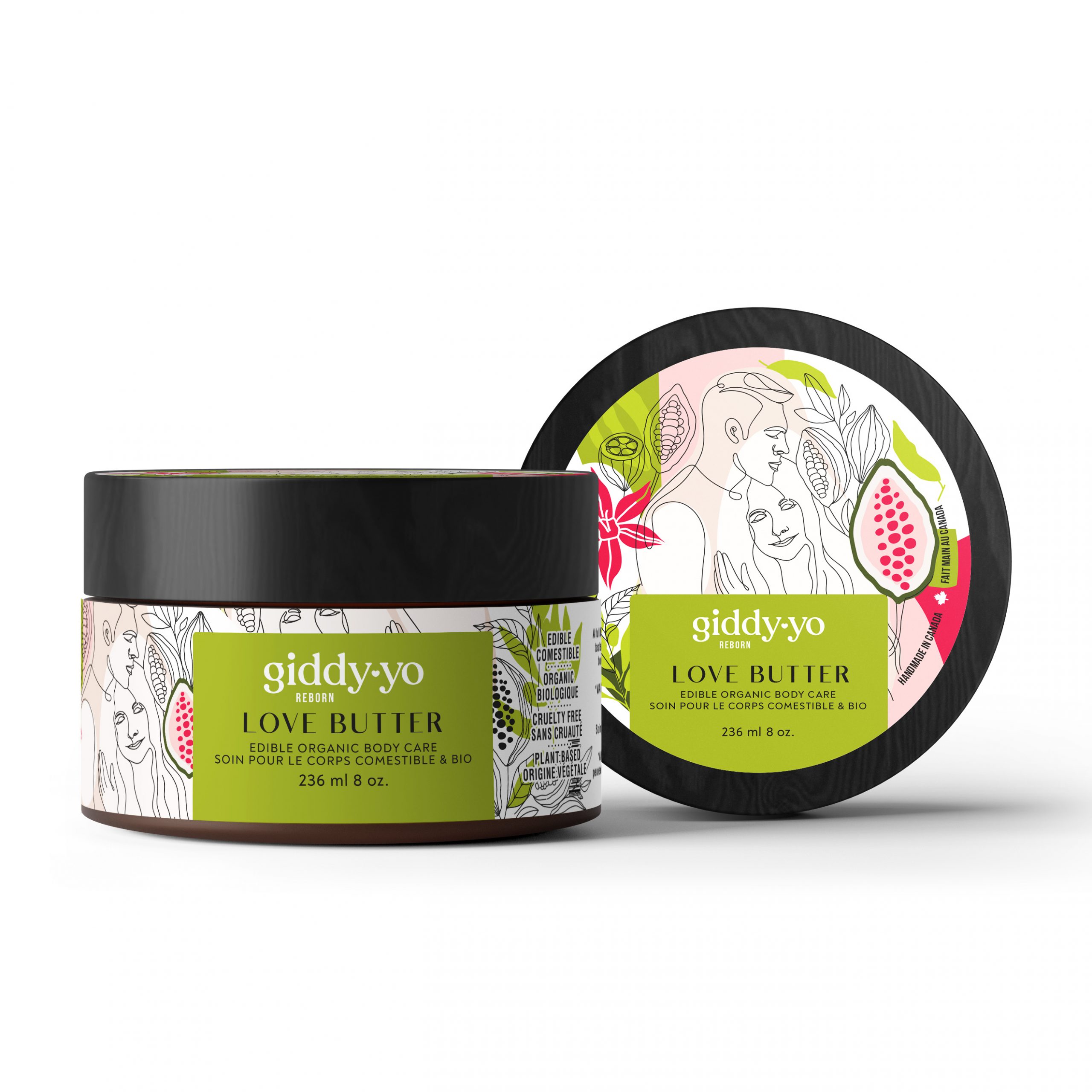 GIDDY YO Organic Love Butter