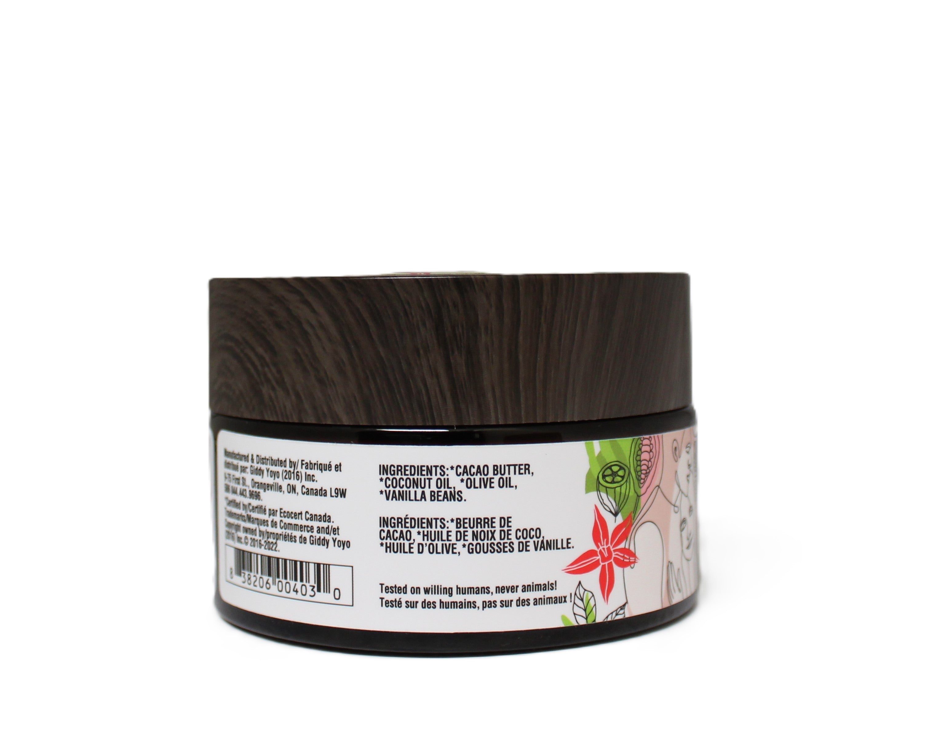 GIDDY YO Organic Love Butter