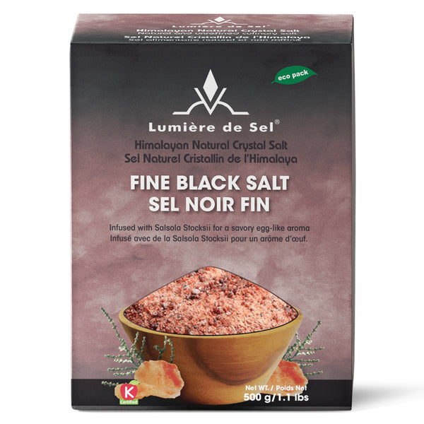 Ecoideas Himalayan Black Fine Salt