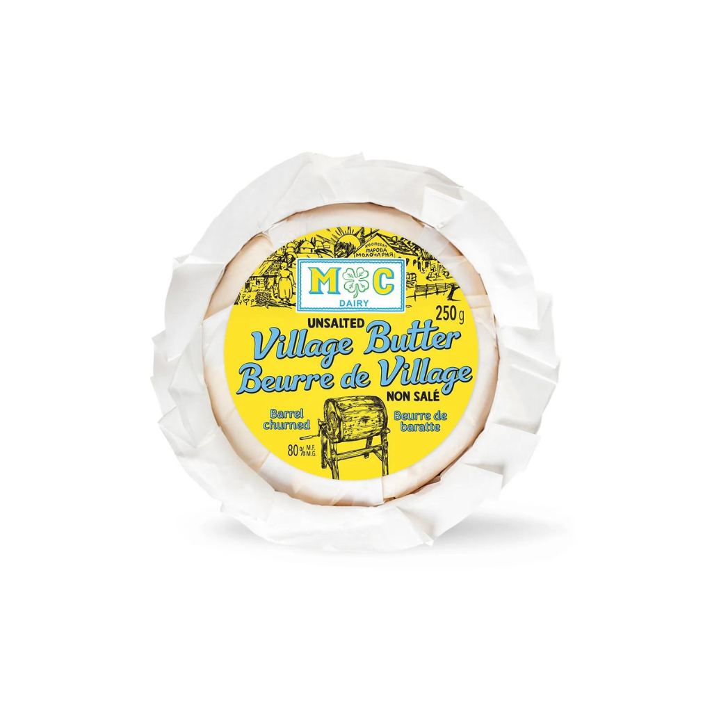 MC Dairy Org Barrel Churned Unsalted Village Butter