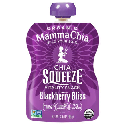 Mamma Chia Organic Blackberry Bliss Chia Snack