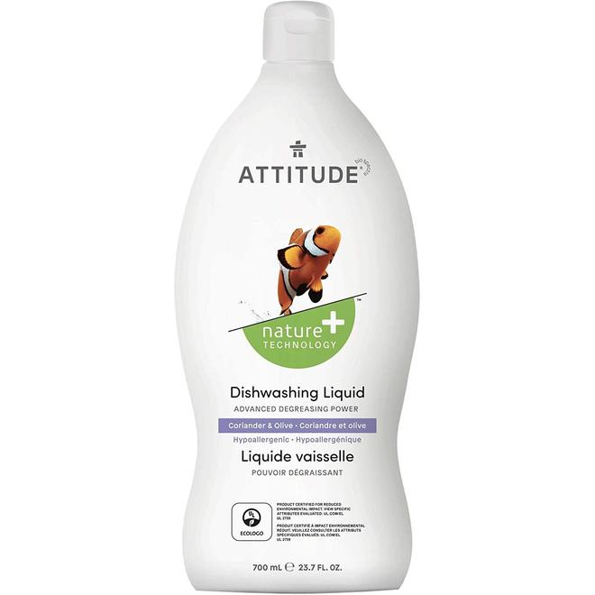 Attitude Coriander & Olive Dishwashing Liquid