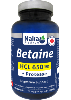 Naka Betaine HCL + Protease