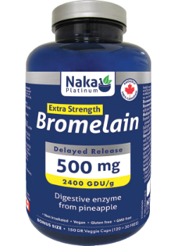 Naka Extra Strength Bromelain - 500mg
