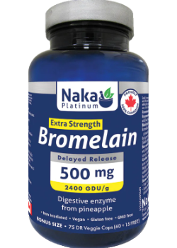 Naka Extra Strength Bromelain - 500mg