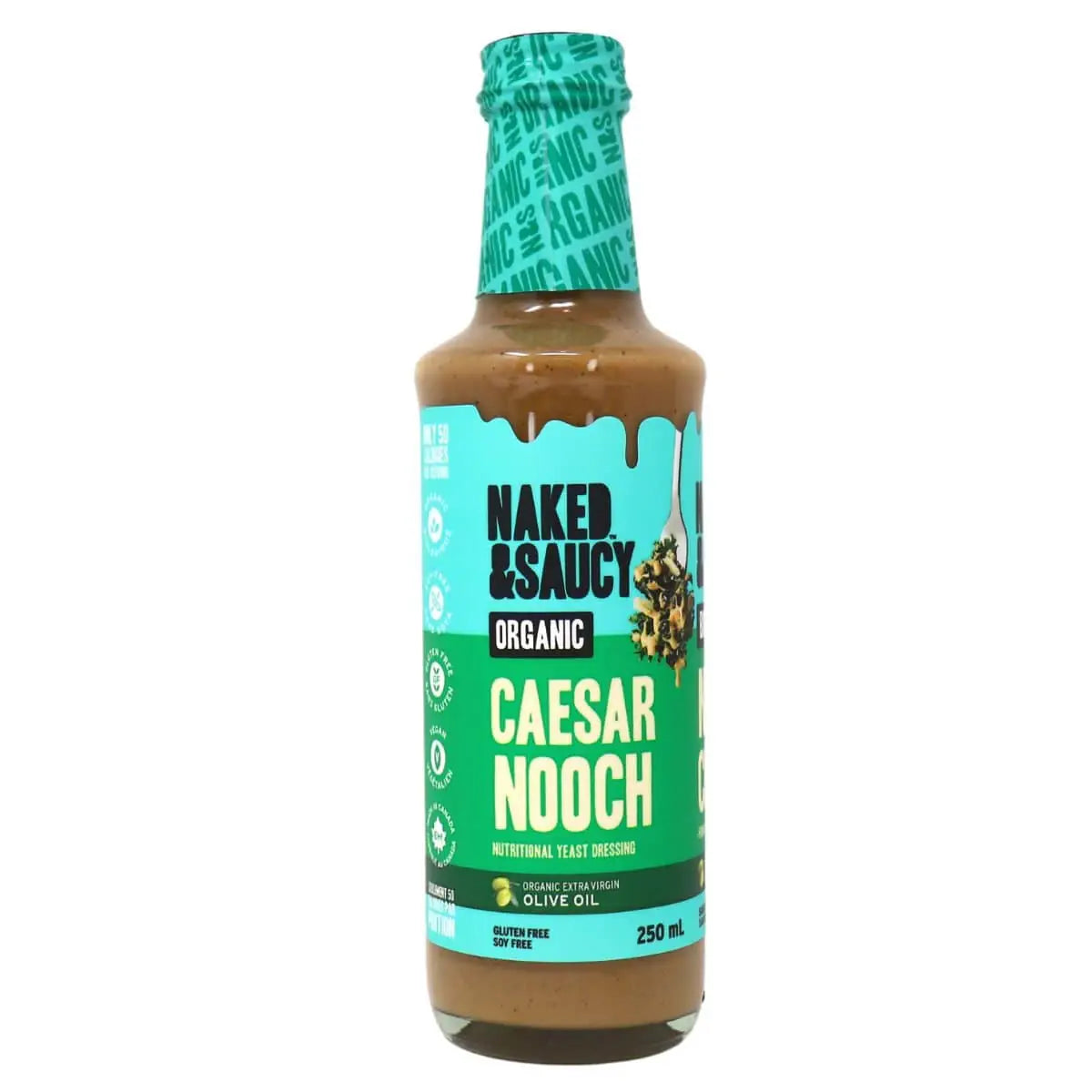 Naked & Saucy Organic Caesar Nooch Nutritional Yeast Dressing