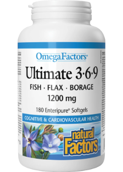 Natural Factors Ultimate Omega Factors 3-6-9