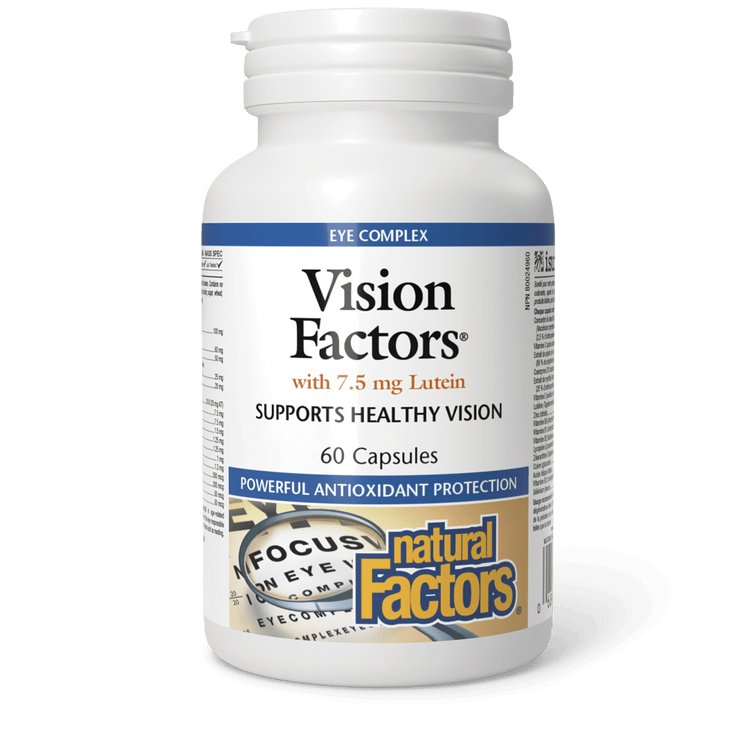 Natural Factors Vision Factors - 7.5mg Lutein