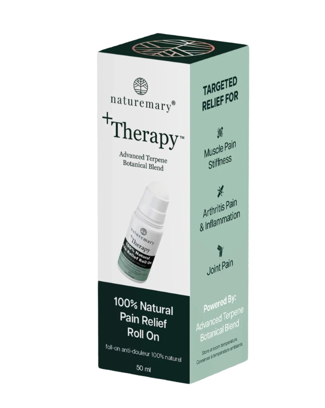 Naturemary +Therapy Natural Pain Relief Roll-On