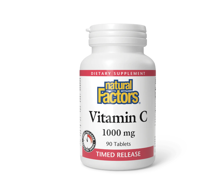 Natural Factors Vitamin C - 1,000mg - Time Release
