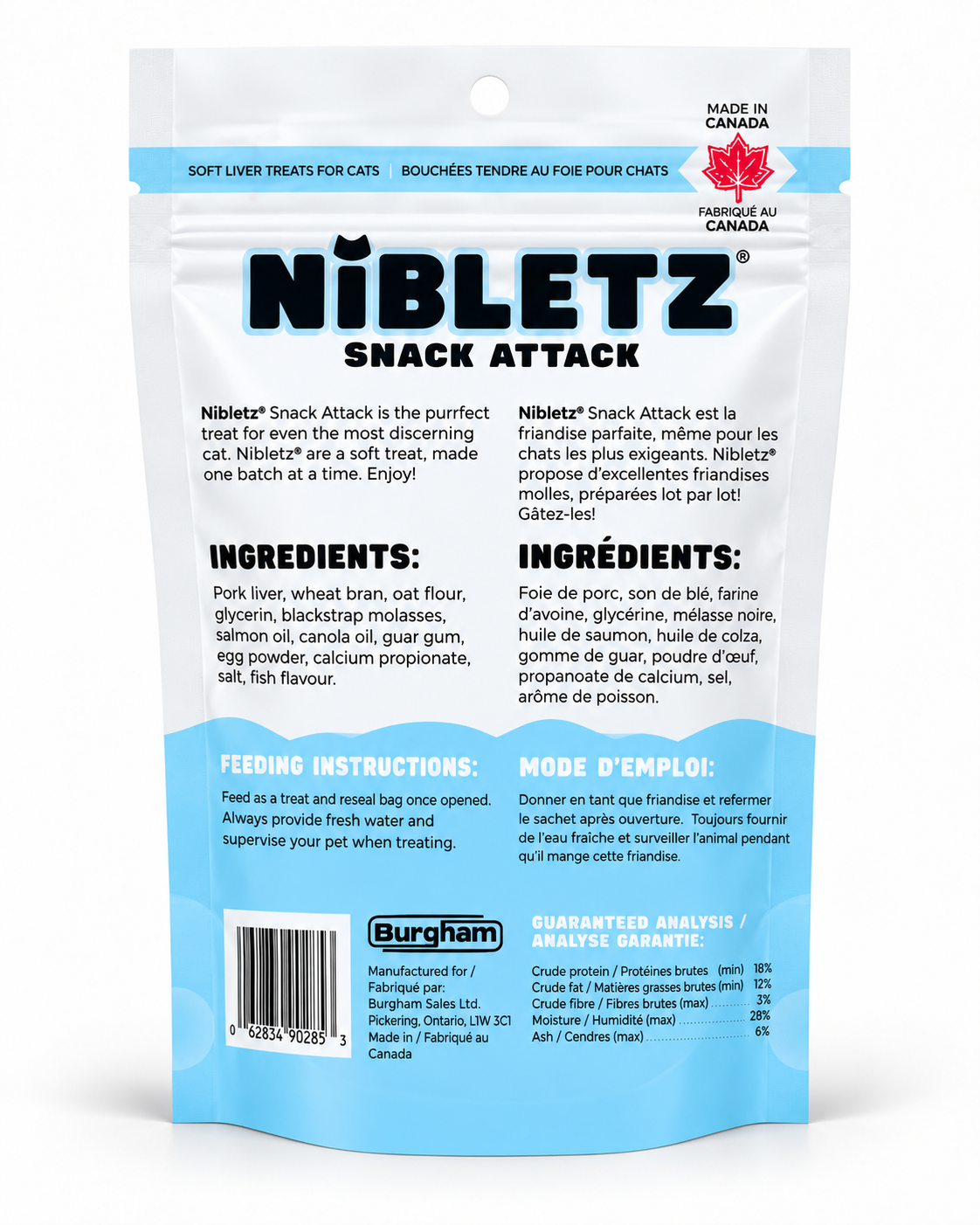 Niblets Whitefish Flavour Treats