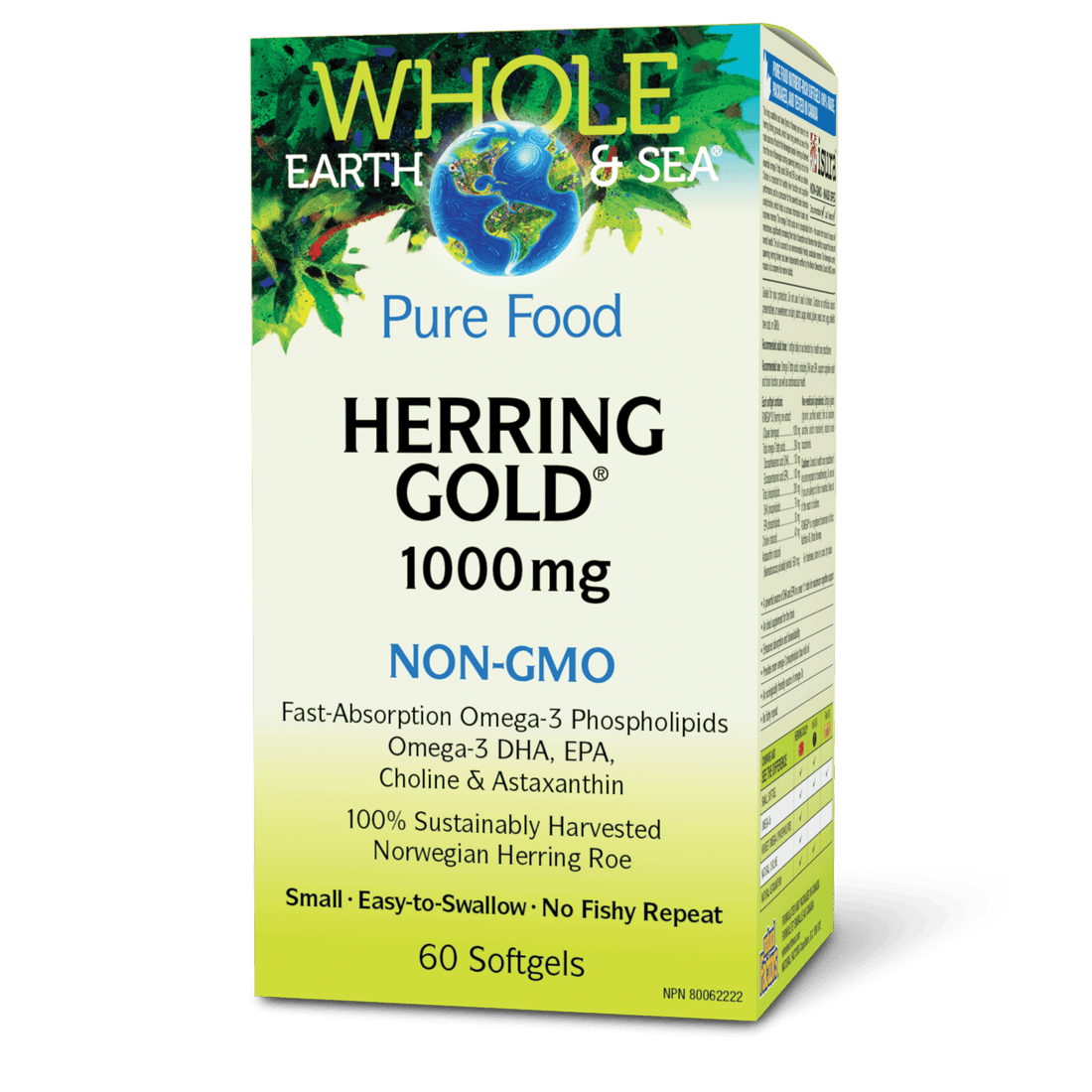 Whole Earth & Sea Herring Gold - 1000Mg