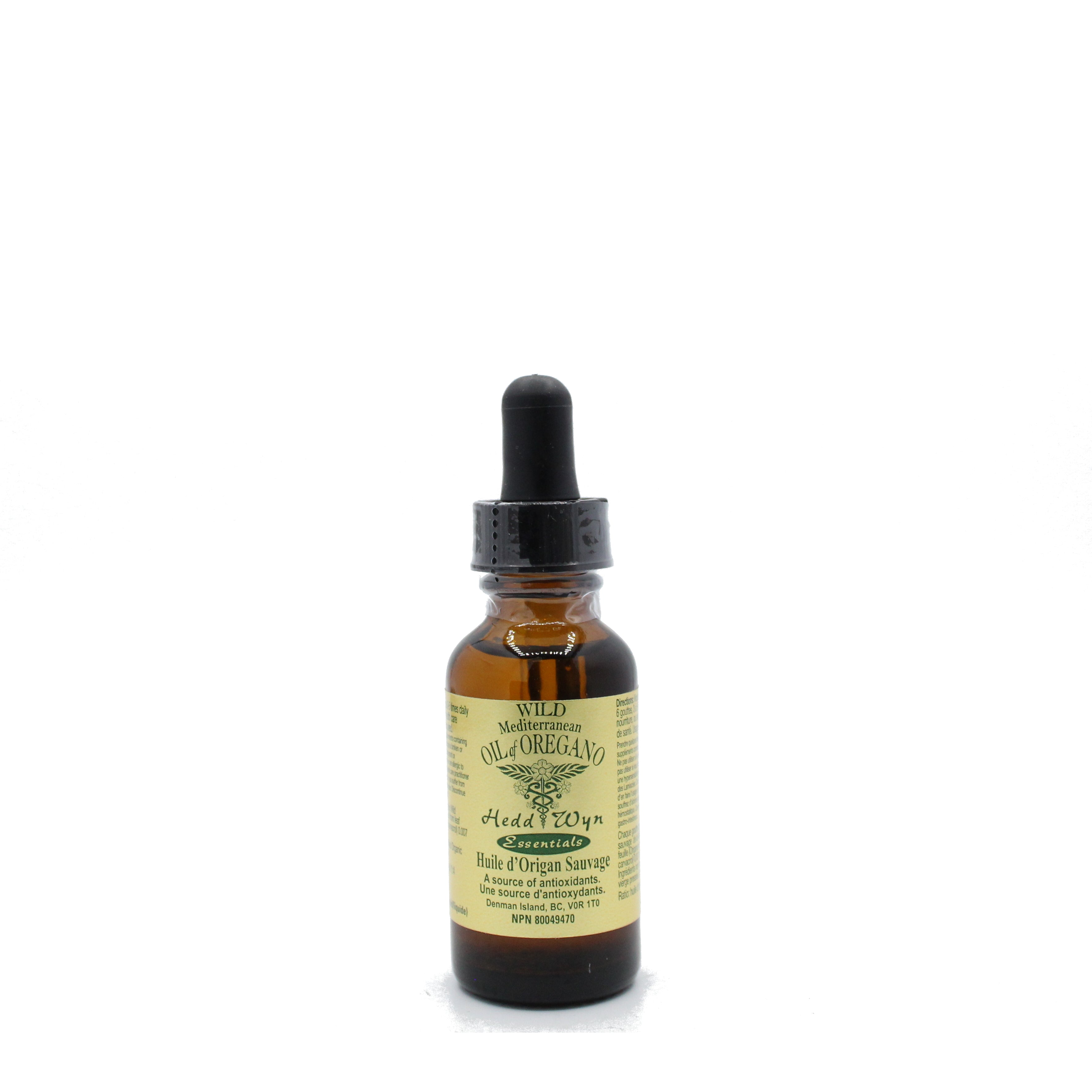 Hedd Wyn Organic Wild Oil Of Oregano