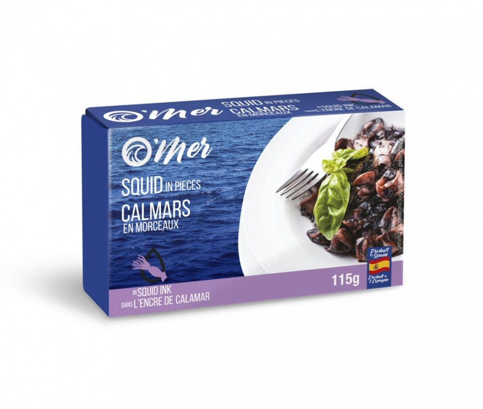 O'mer Squid in Squid Ink