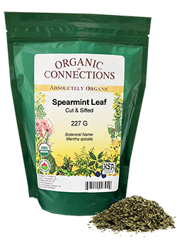 Organic Connections Cut & Sifted Spearmint Leaf