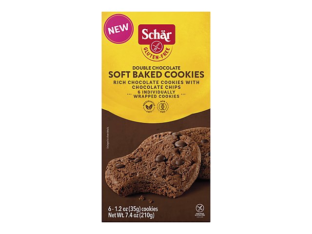 Schar Gluten-Free Double Chocolate Soft Baked Cookies