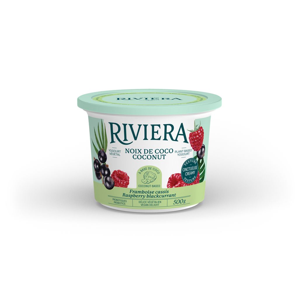 Riviera Raspberry Blackcurrant Coconut Yogurt