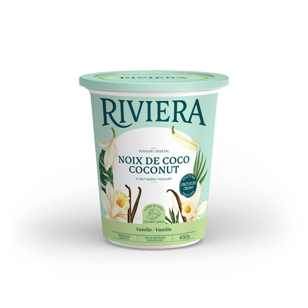 Riviera Coconut Vegan Yogurt - Vanilla