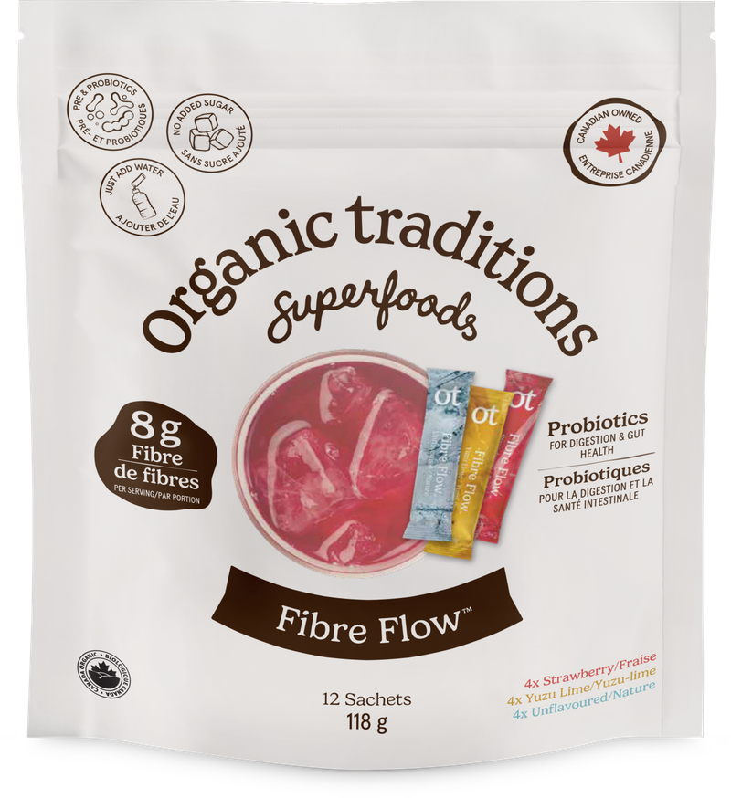Organic Traditions Variety Fibre Flow 12 Pack