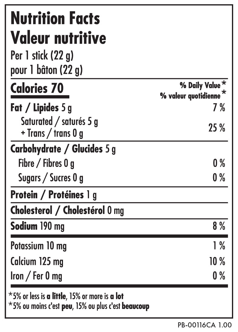 Daiya Cheddar Style Deluxe Sticks