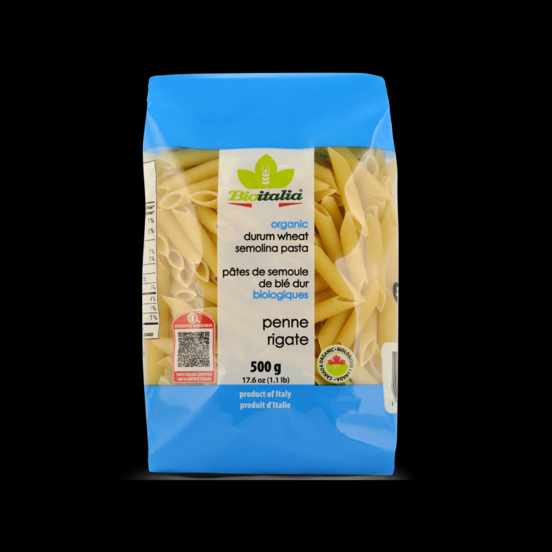 Bioitalia Organic Penne Rigate Pasta