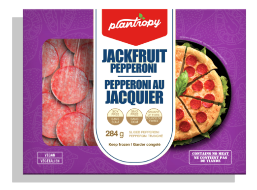Plantropy Vegan Jackfruit Pepperoni