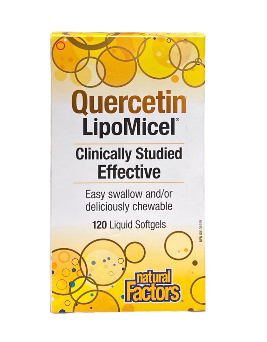 Natural Factors Quercetin Lipomicel - 250mg