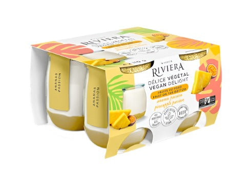 Riviera Vegan Delight Passion Fruit Yogurt