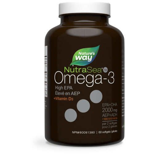 Nature's Way Mint Omega-3 HP +Vitamin D