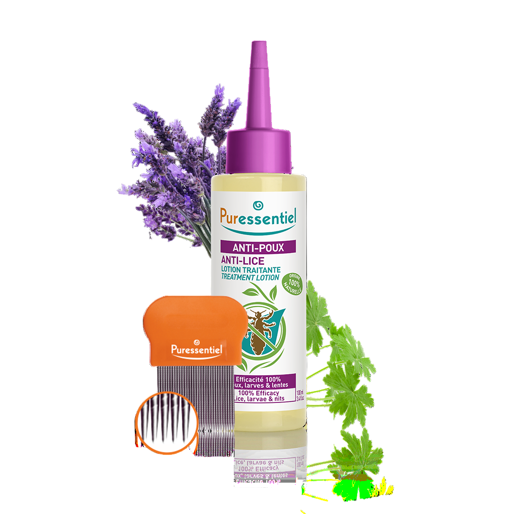 SOS Lice Complete Treatment Lotion + Comb