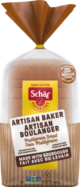 Gluten-Free Multigrain Artisan Baker Bread