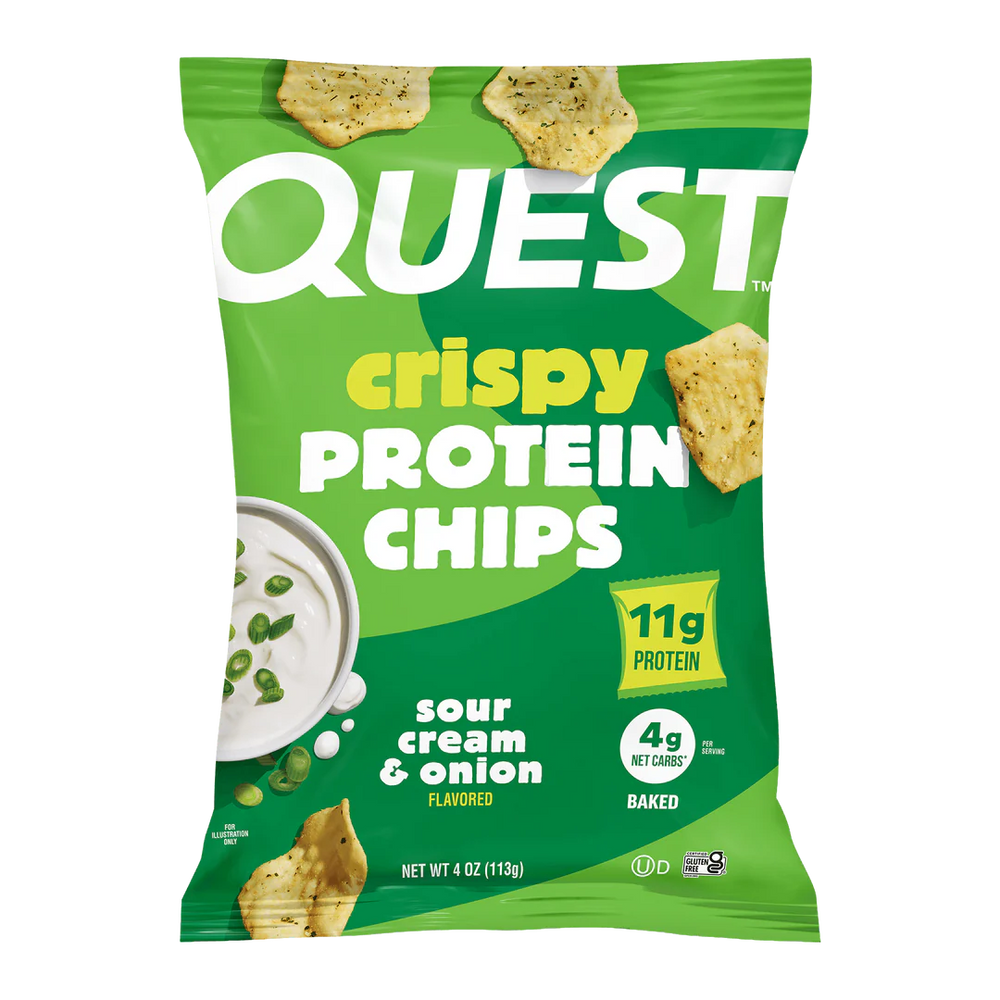 Quest Crispy Sour Cream & Onion Protein Chips