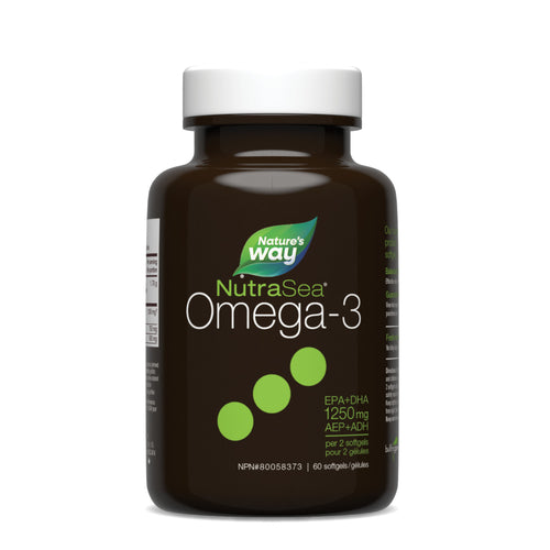Nature's Way Mint Omega-3 Liquid Gels