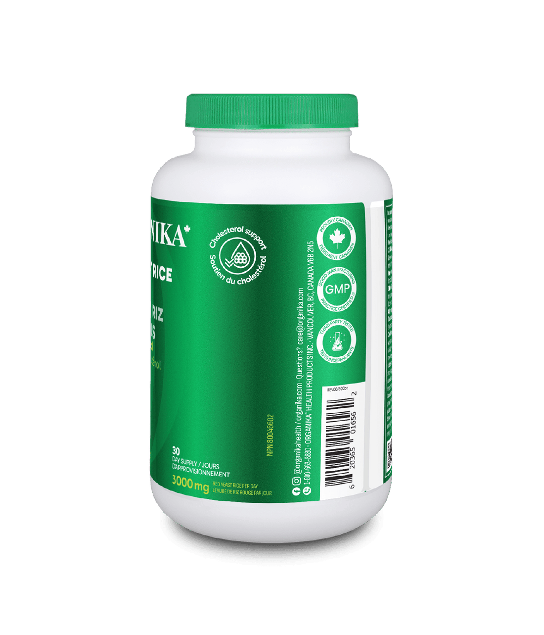 Organika Red Yeast Rice Plus