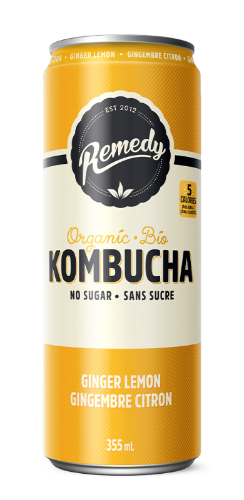 Ginger Lemon Kombucha