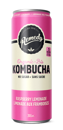 Organic Raspberry Lemonade Kombucha