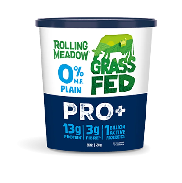 Rolling Meadow Grass-Fed Yogurt 0% M.F. Plain Pro+ Skyr