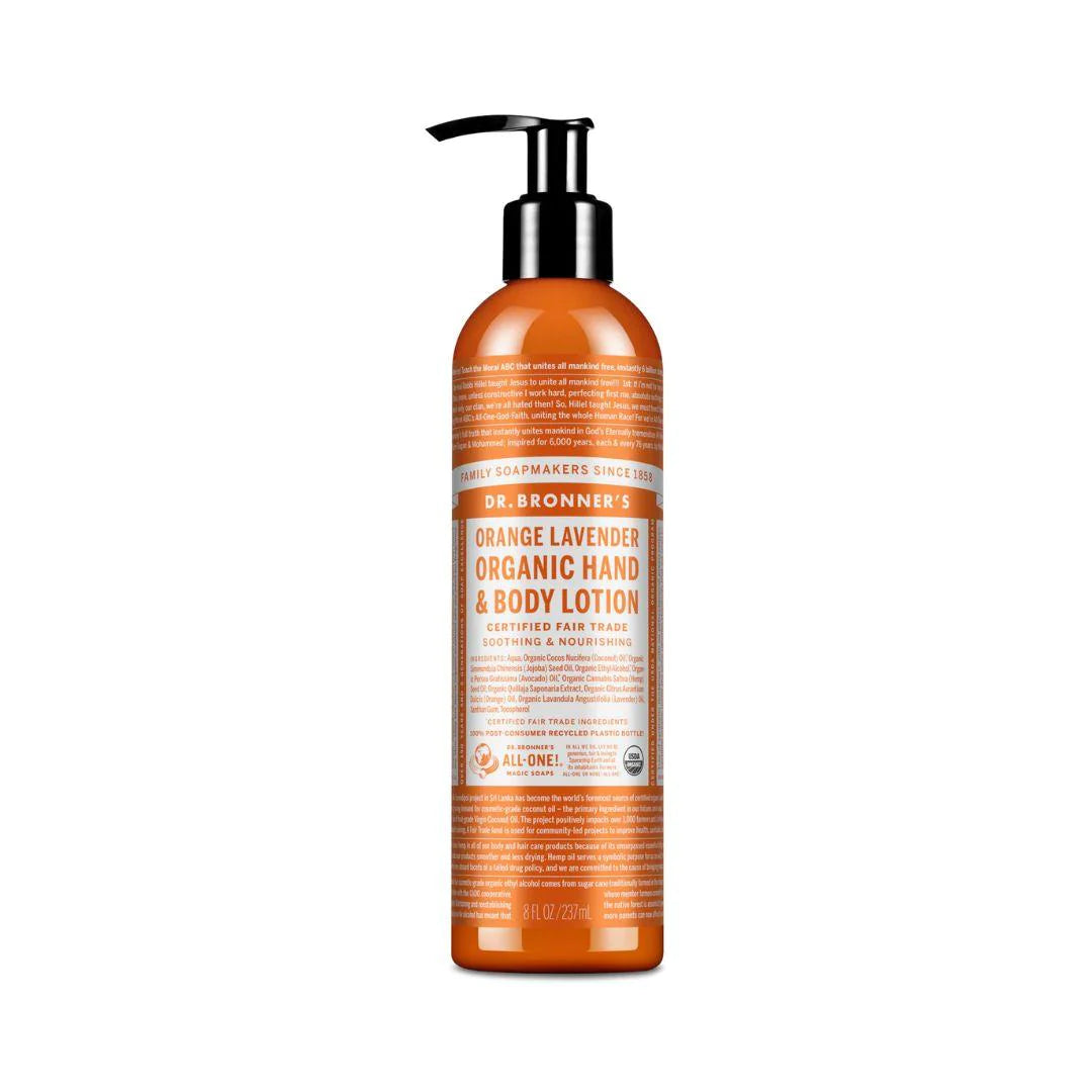 Dr. Bronner's Organic Orange Hand & Body Lotion