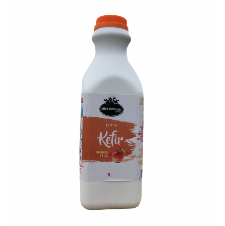 Sheldon Creek Dairy Peach Probiotic Kefir