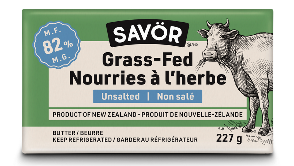 Savor Unsalted Grass-Fed Butter
