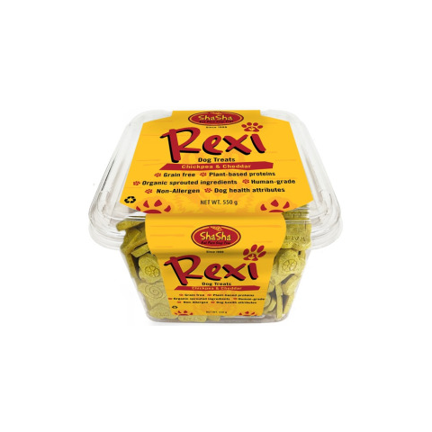 Shasha Chickpea Cheddar Dog Treats