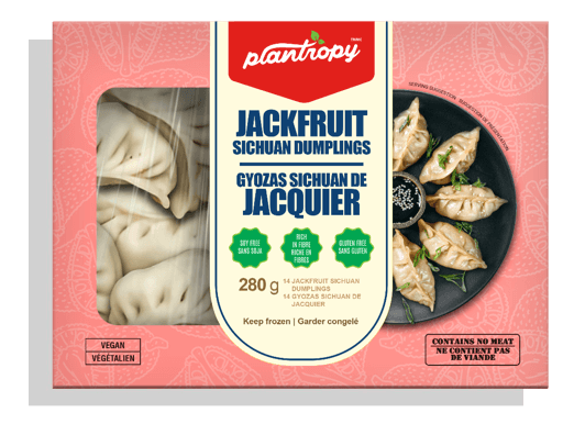 Plantrophy Jackfruit Sichuan Dumplings