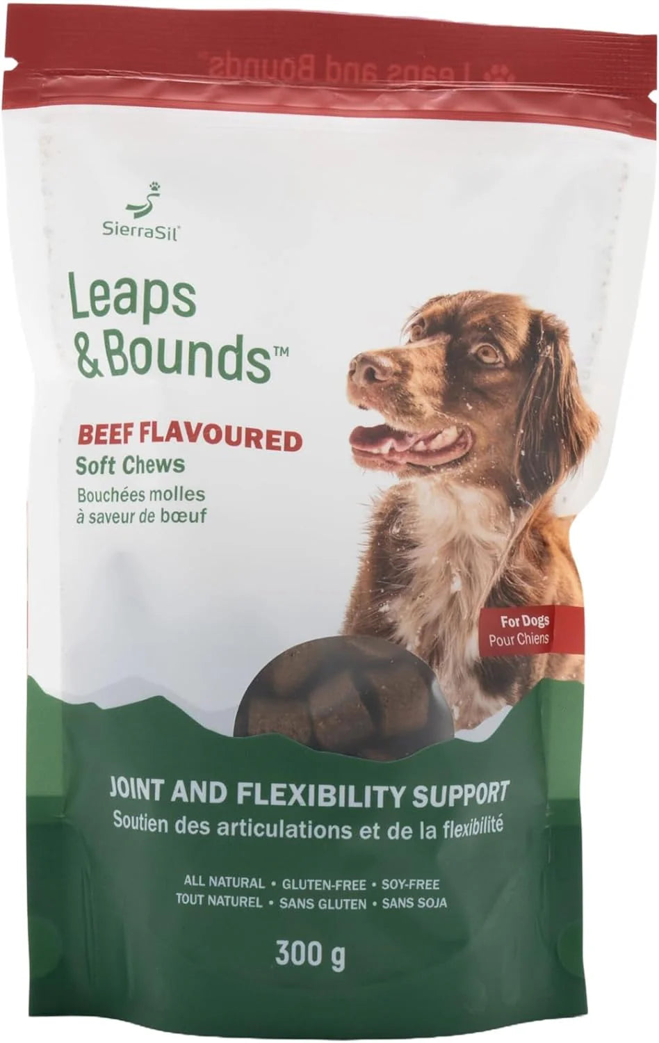 Sierrasil Leaps and Bounds Beef Flavoured Soft Chews