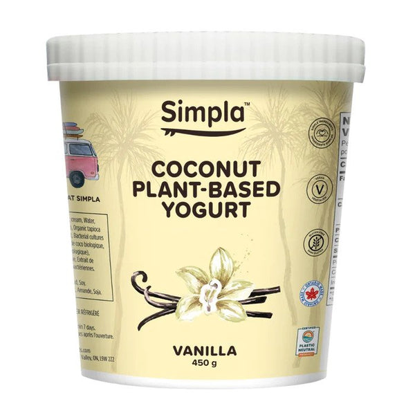 Simpla Vegan Vanilla Coconut Yogurt
