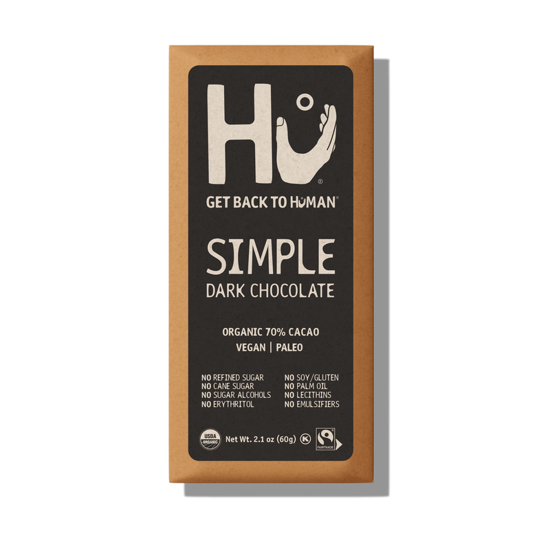 Organic Simple Dark Chocolate Bar