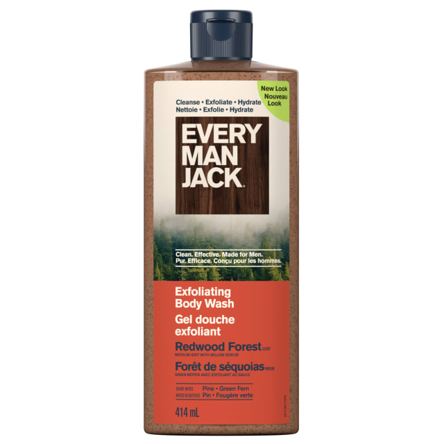 Every Man Jack Redwood Forest Exfoliating Body Wash