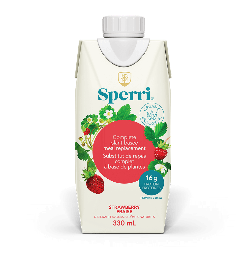 Sperri Organic Strawberry Plant-Based Meal Replacement